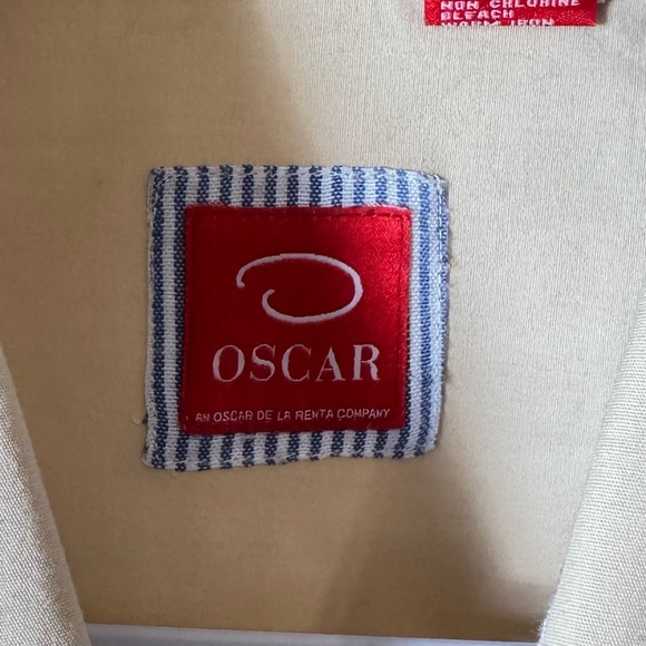 Oscar by Oscar de la Renta Men's Short-Sleeve Plaid Button-Down Shirt Size L - Picture 2 of 4